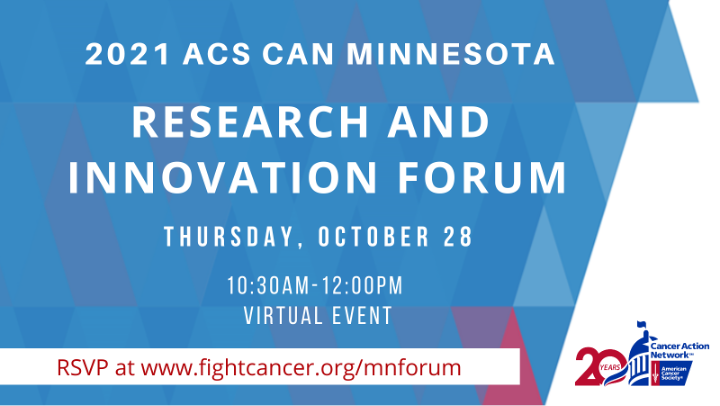 2021 ACS CAN Minnesota Research and Innovation Forum