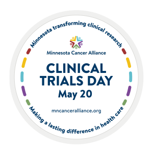 MCA Clinical Trials Day badge